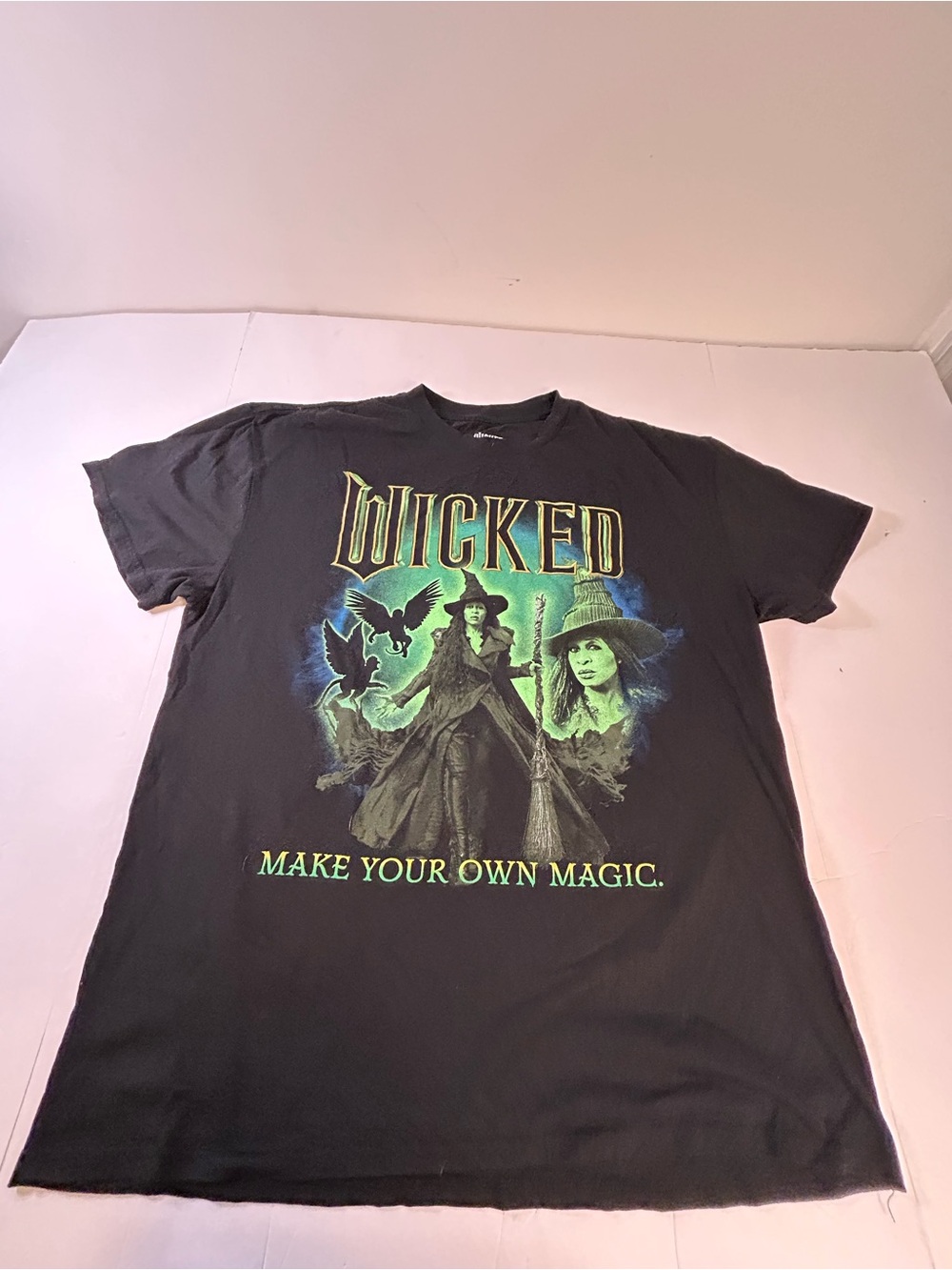 Wicked Elphaba Black Green Tee - Make Your Own Magic